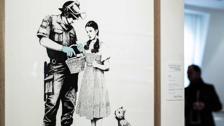 Banksy-Versteigerung in Paris: Passiert wieder etwas Schräges?