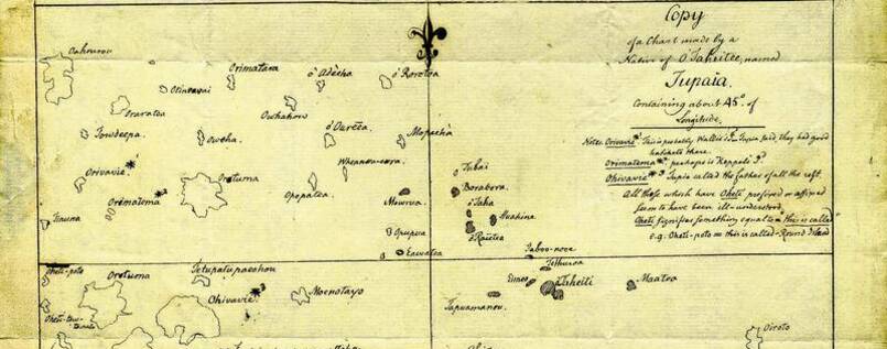 Das Geheimnis von Tupaias Südsee-Karten